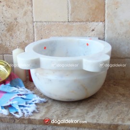 B Kalite Afyon Mermer Ucuz Hamam Kurna - DT1639